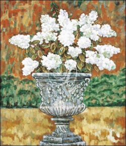 Hydrangeas with Urn