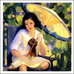 Young Girl with Parasol