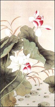 Water Lily Panels I