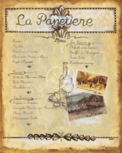 Paris Menu II