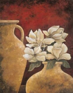 Magnolias In A Provence Vase